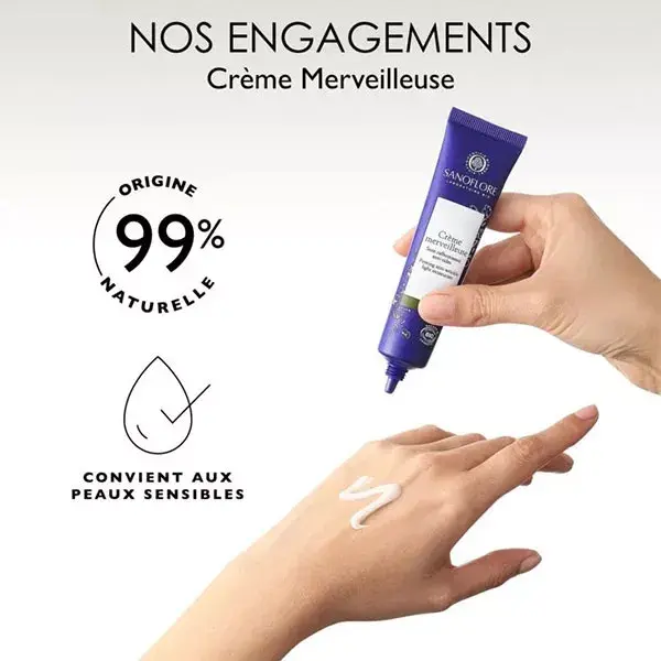 Sanoflore Crème Merveilleuse Légère 40ml