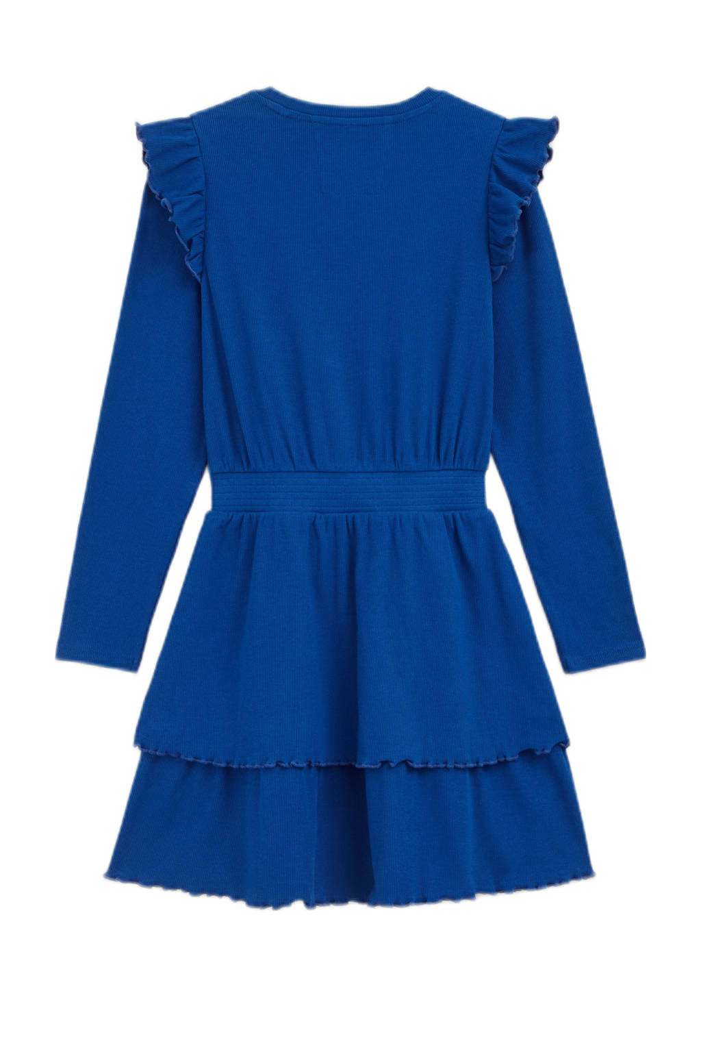 WE Fashion jurk kobalt blauw