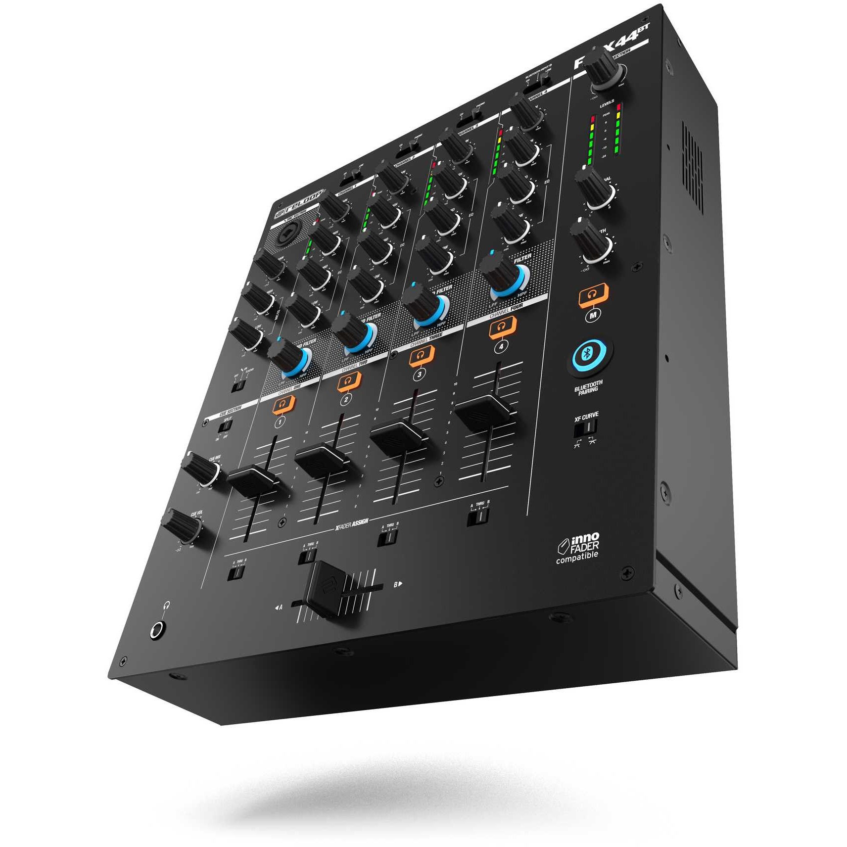 Reloop RMX-44BT 4-kanaals Bluetooth DJ mixer