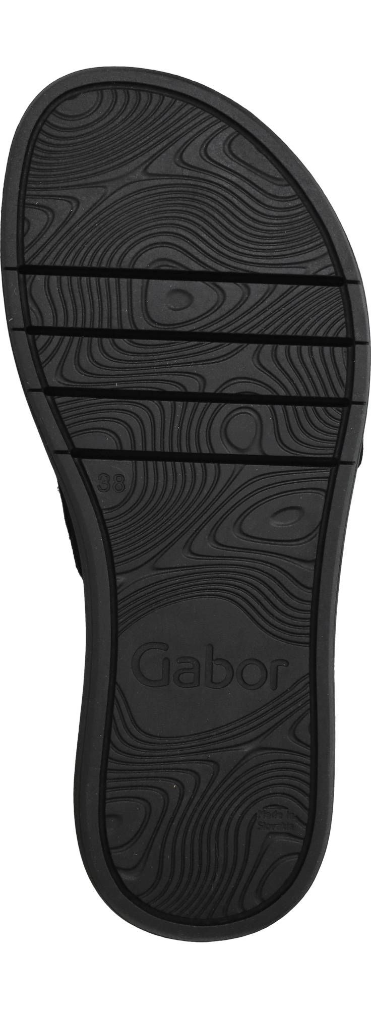 Gabor Slippers Zwart Dames