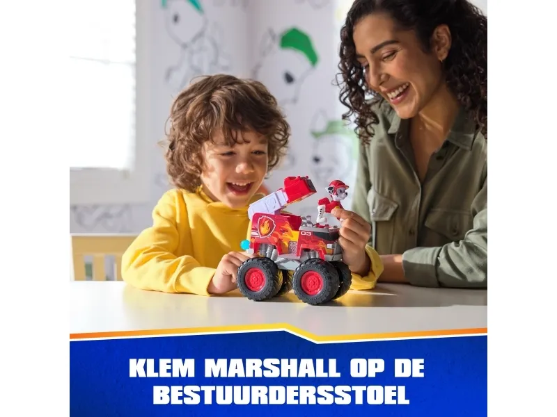 Paw Patrol Rescue Wheels Themed Vehicles -Marshall