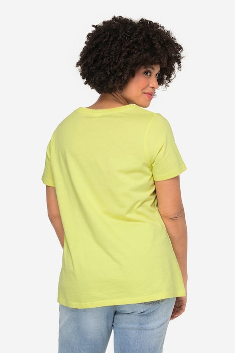 T-Shirt, Classic Fit, AMOUR, Halbarm