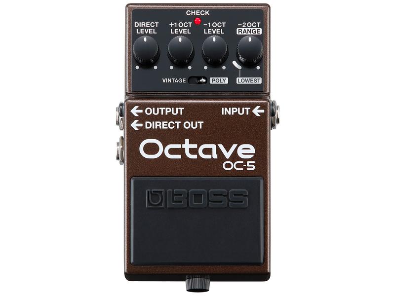 BOSS Pedal OC-5 Der neue Standard für Oktavpedale