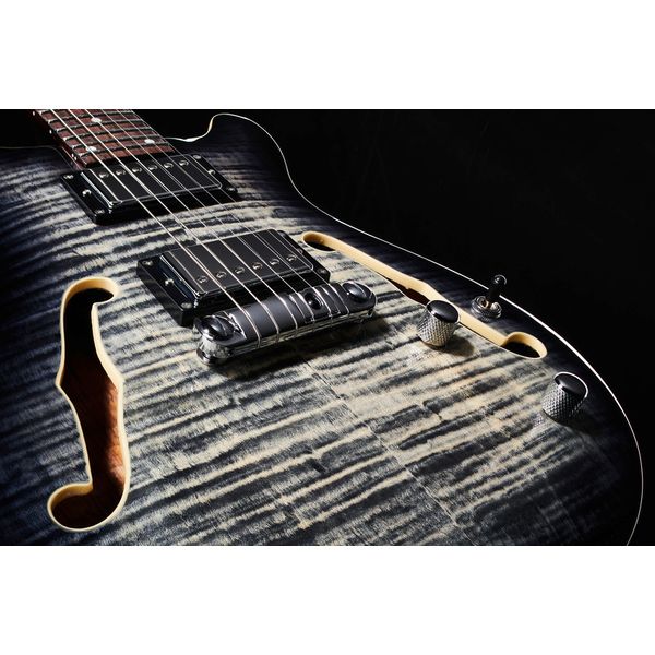 Harley Benton CST-24HB Charcoal Flame