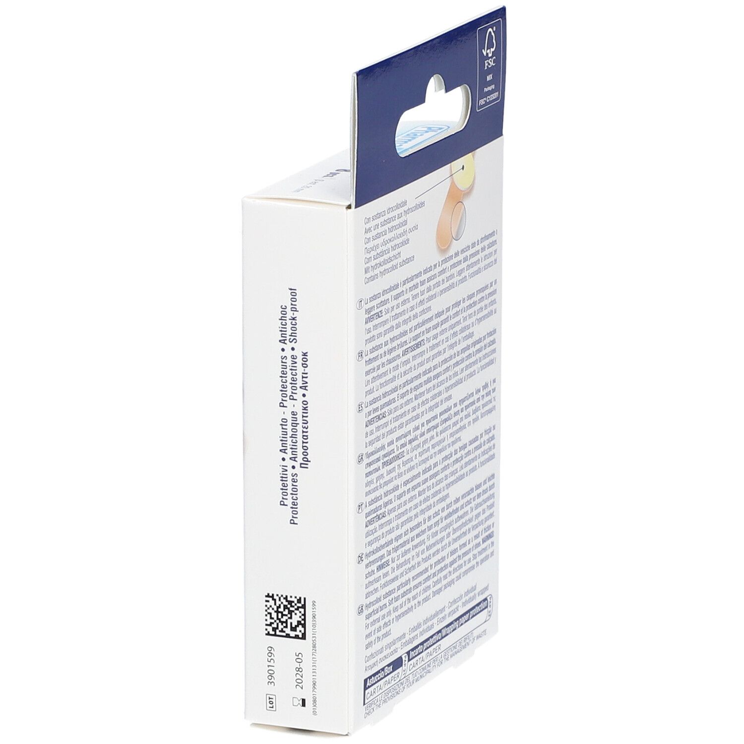 Pharmadoct Feet Blasenpflaster mit Hydrokolloidschicht
