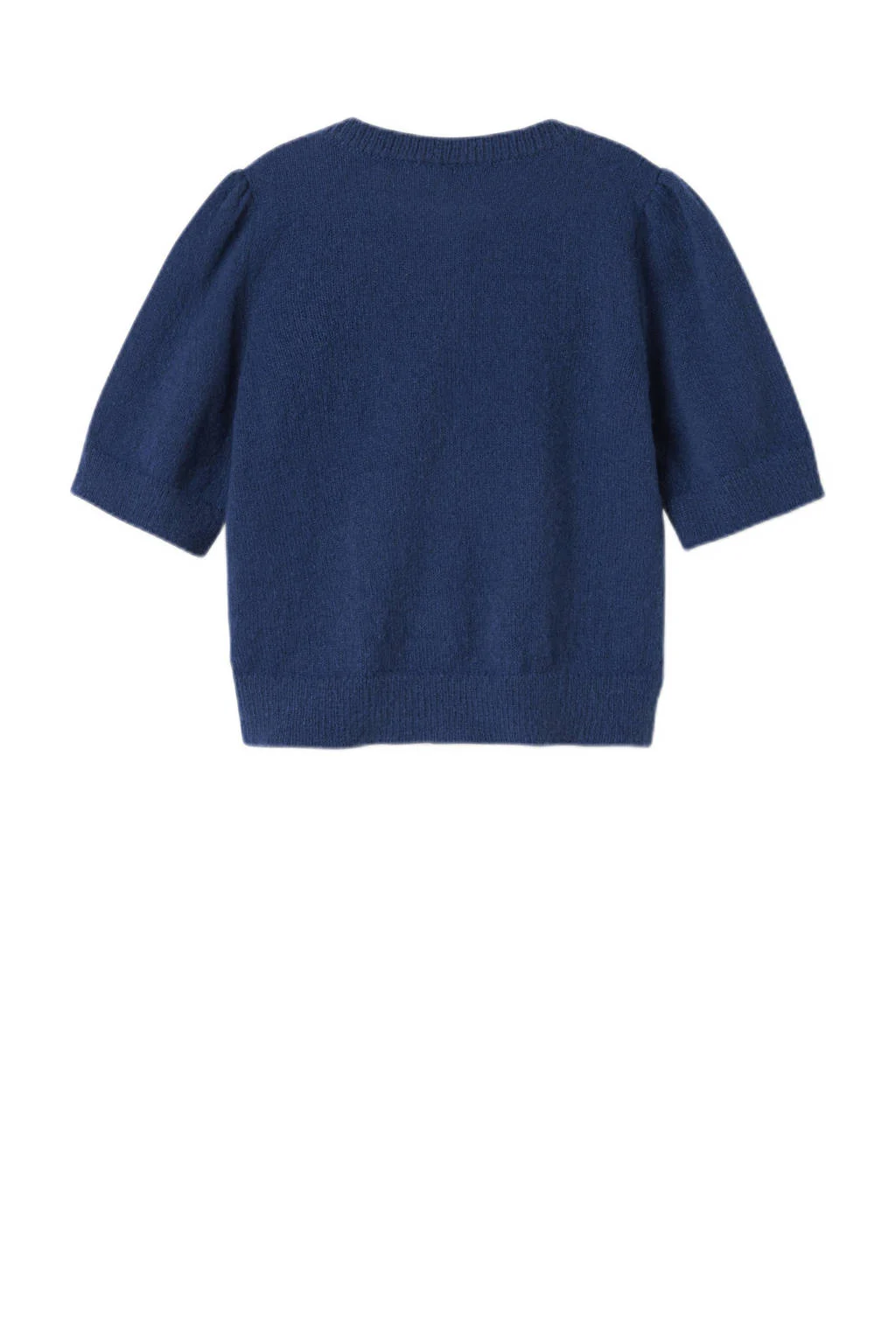 NAME IT KIDS vest donkerblauw fijn gebreid