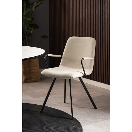 Selina spisebordsstol - beige
