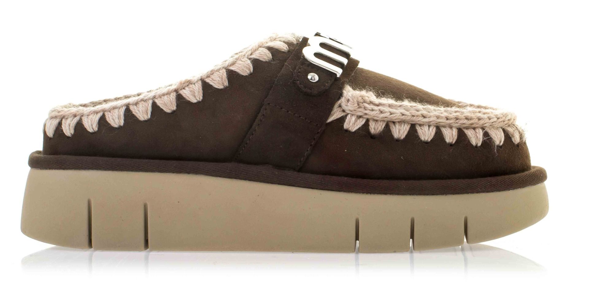 Mou Bounce Clog Metal Logo