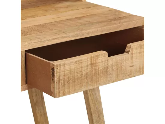 Bureau 100x45x90 cm Bois de manguier brut solide