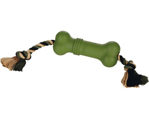 Karlie Sumo Fit Bone hondenspeeltje, 20x6x6 cm, groen