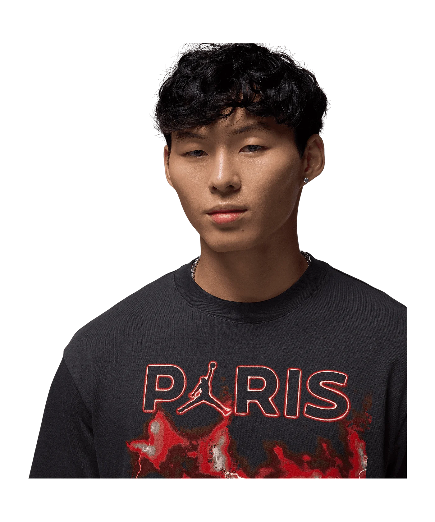 Jordan Paris St. Germain Graphic T-Shirt Schwarz F045