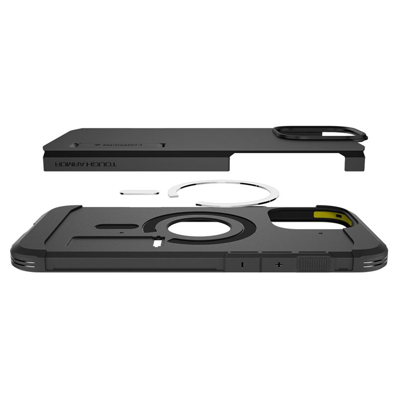 iPhone 16 Pro Max Tough Armor MagSafe Case Hülle (ACS08013) - Schwarz