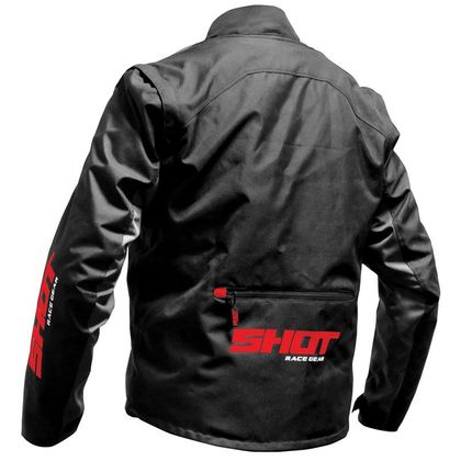Veste enduro Shot CONTACT ASSAULT - BLACK RED 2022 - Noir / Rouge