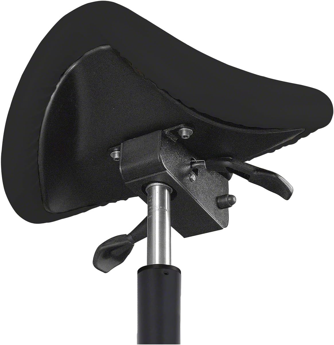 Sport-Tec Sattelhocker Standard mit Polster und Rollen, Rollhocker, Arbeitshocker