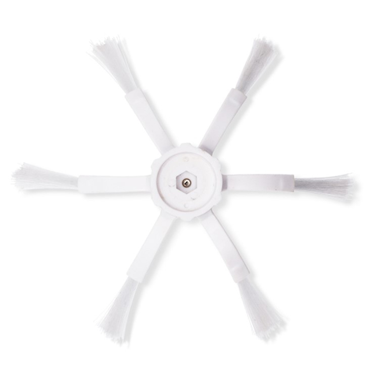 (2er Set) Ersatz Seiten Bürsten mit 6 Borsten Arme für Roborock Staubsauger Roboter S5 / S5 Max / S6 / S6 Max / S7 / S7 MaxV / S8 / S8  / S8 Ultra