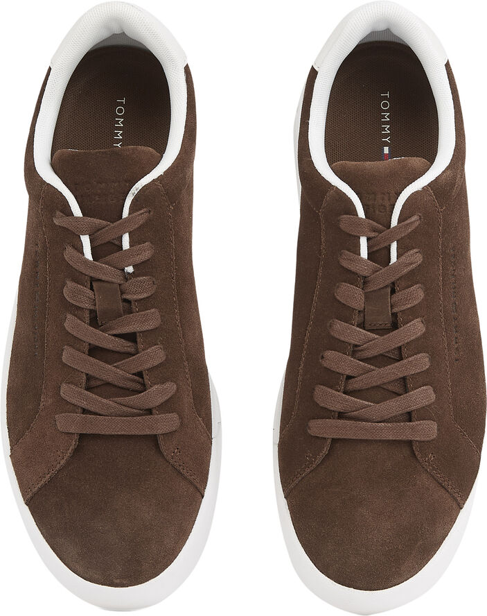 Tommy Hilfiger TH COURT BETTER SUEDE Legacy brown