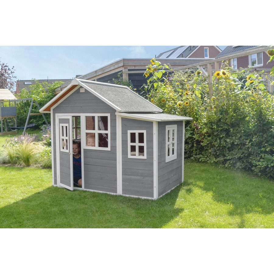 EXIT Loft 150 Holzspielhaus - grau