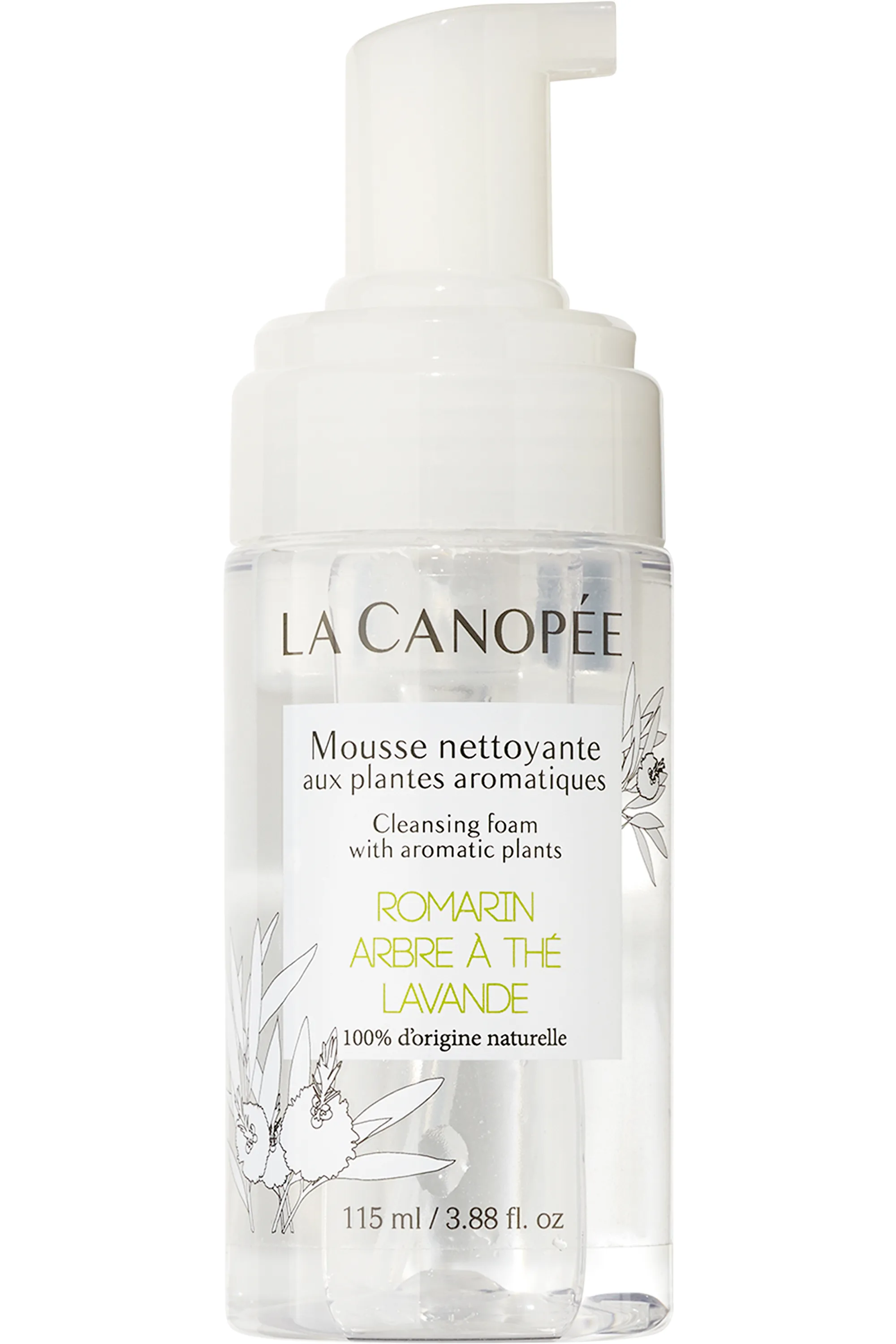 La Canopée Mousse nettoyante aux plantes aromatiques-115 ml