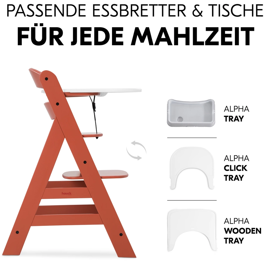 hauck Hochstuhl Alpha Plus Cork