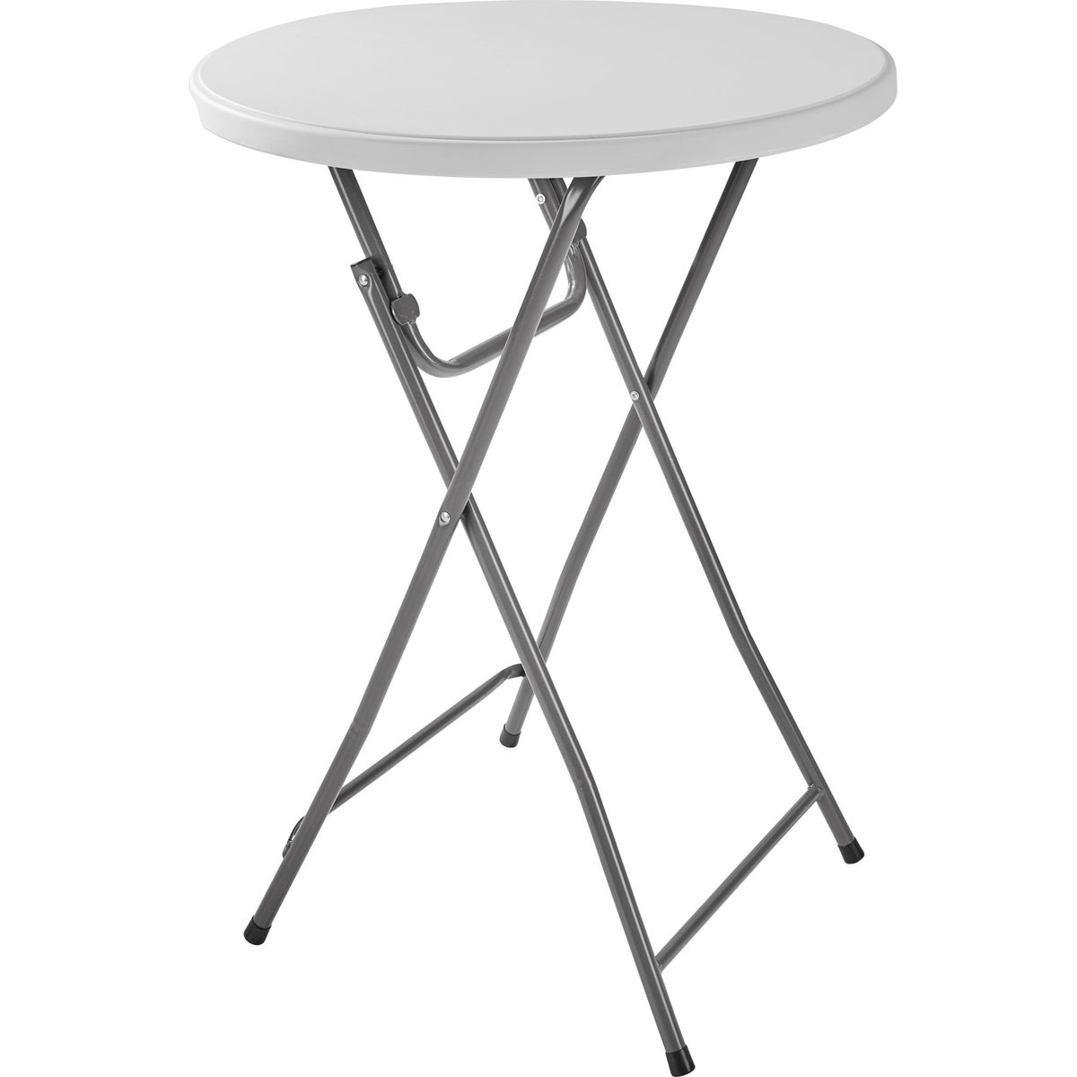 Opklapbare bartafel van staal, Ø80cm