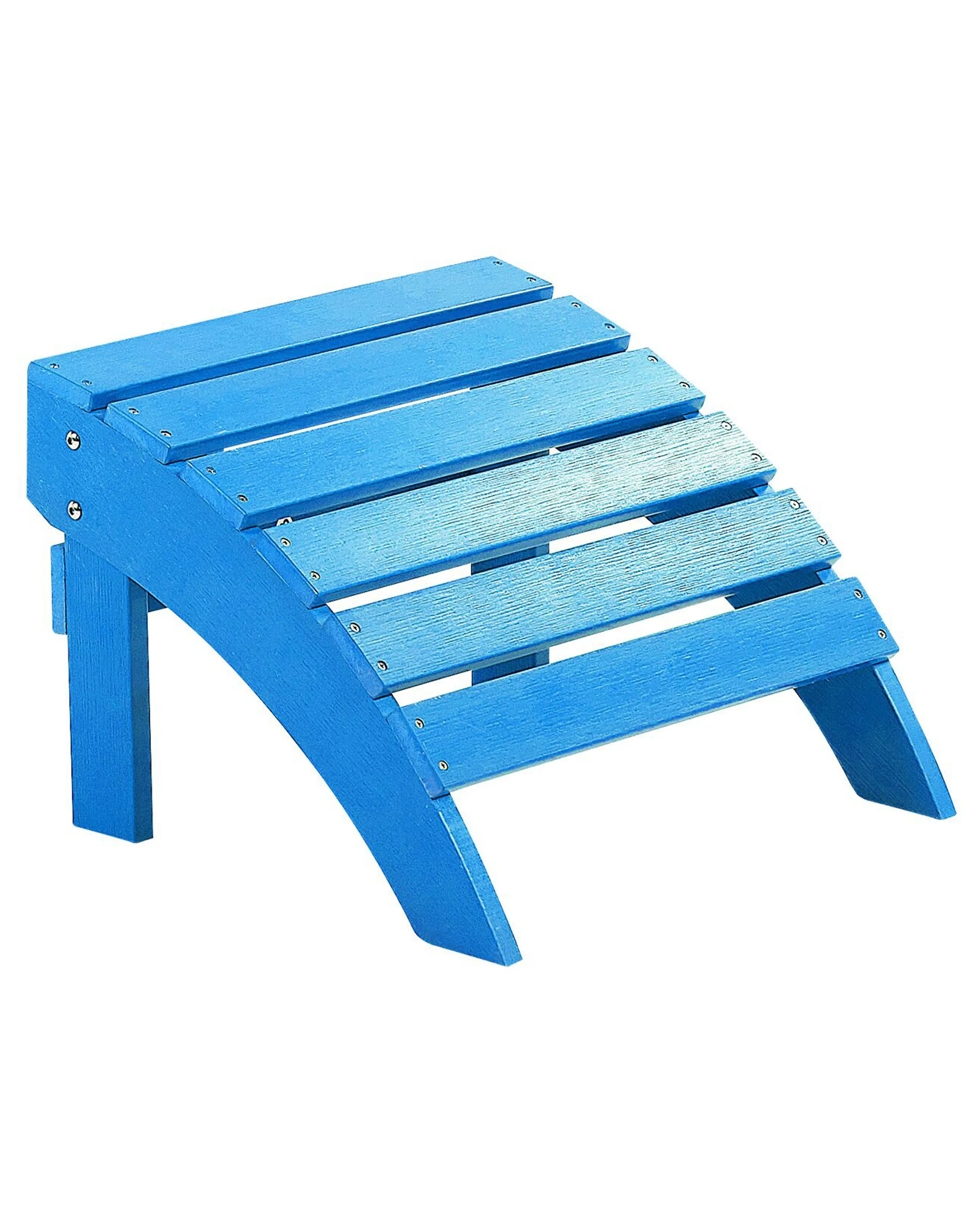 Tuinstoel ADIRONDACK met voetenbank Blauw