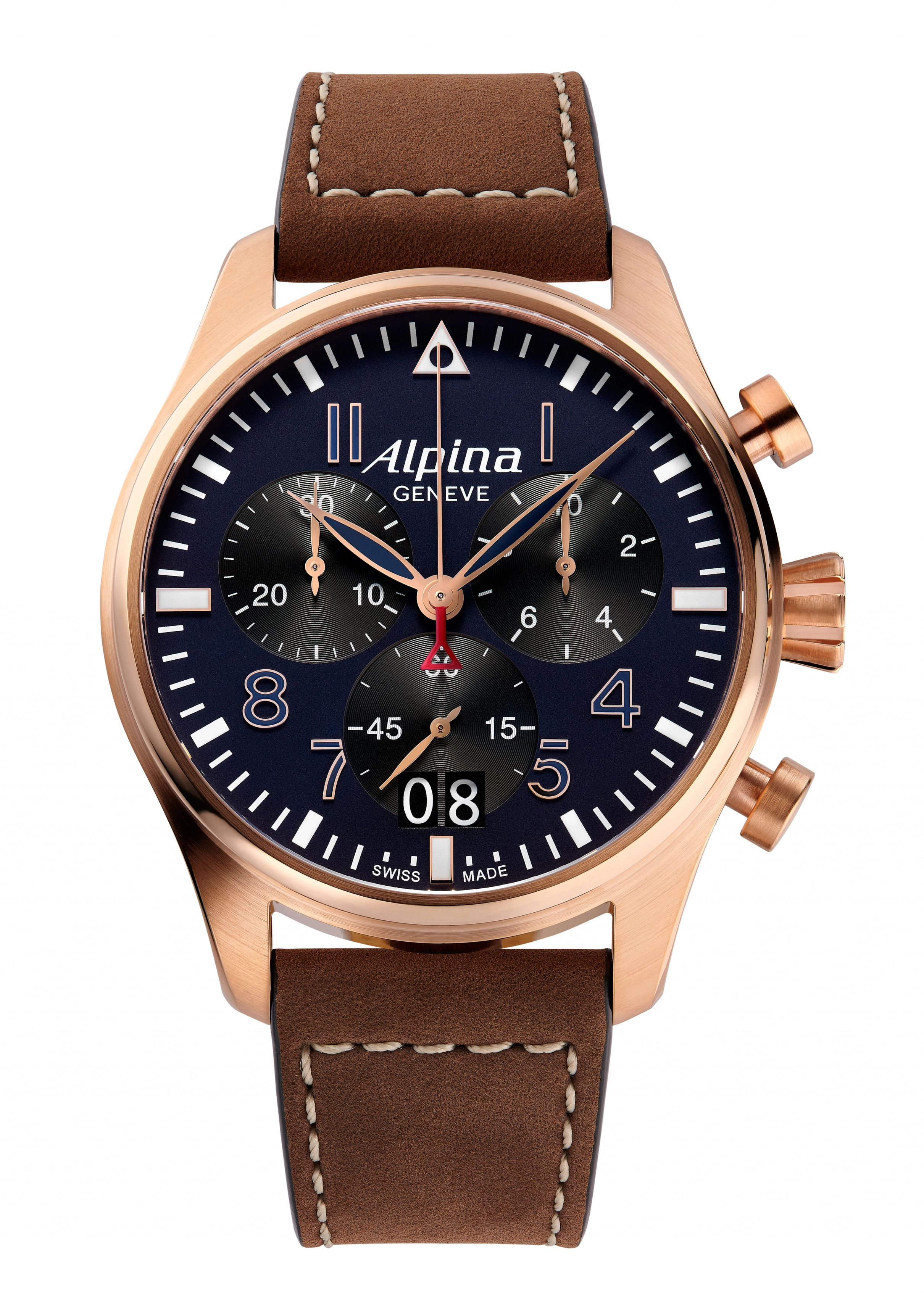 Alpina Startimer Pilot Herrenchronograph AL-372NB4S4