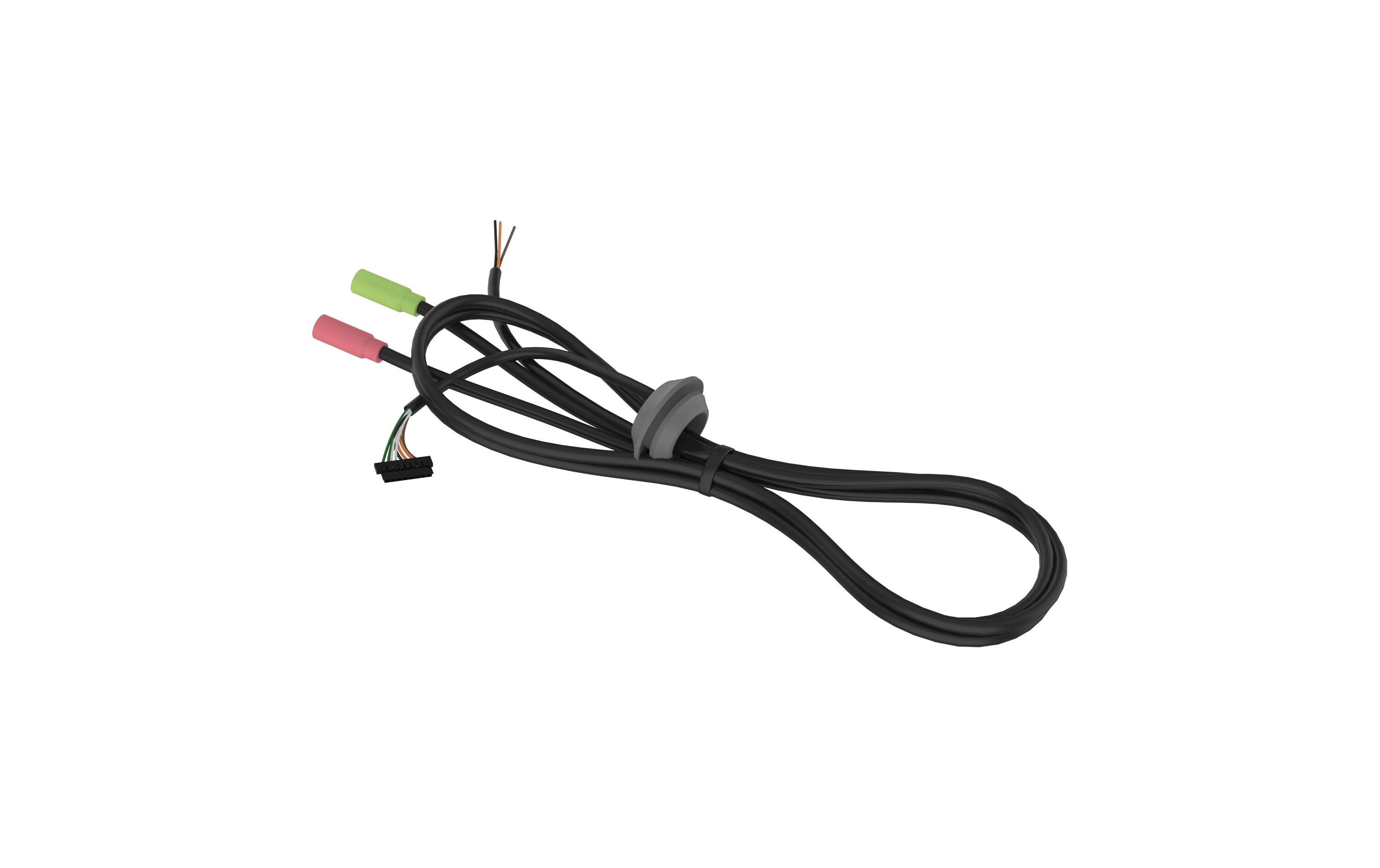 Anschlusskabel SPP-C7400 Audio und IO Schwarz 3 StückKabel für Audio/Alarm