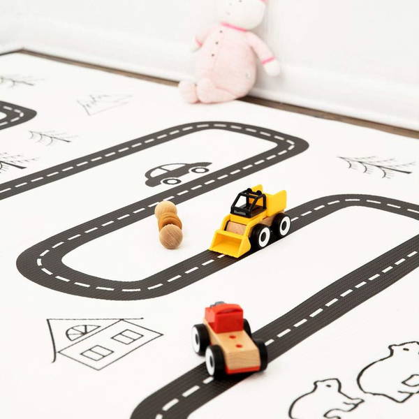 DwingulerDwinguler   Baby Care Spielmatte 210x140cm Nordic Trails Morning Fog