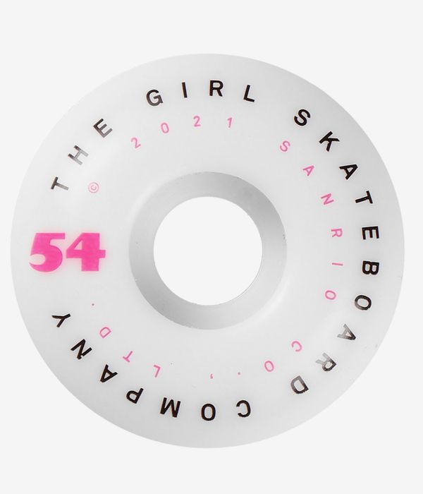 Girl Sanrio Tokyo Speed Staple Rollen (white multi) 54mm 99A