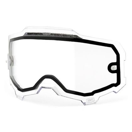 Ecran Masque 100% ARMEGA - VENTED DUAL PANE - ANTI-FOG - Incolore