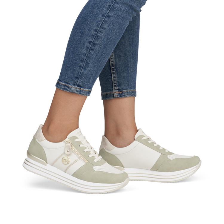 Remonte D1327 salbei/offwhite/muschel/offwhi