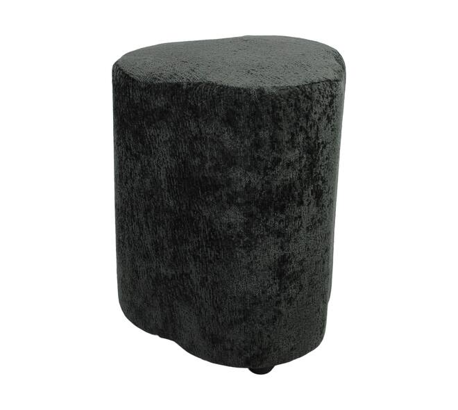 Poef Organic dark grey