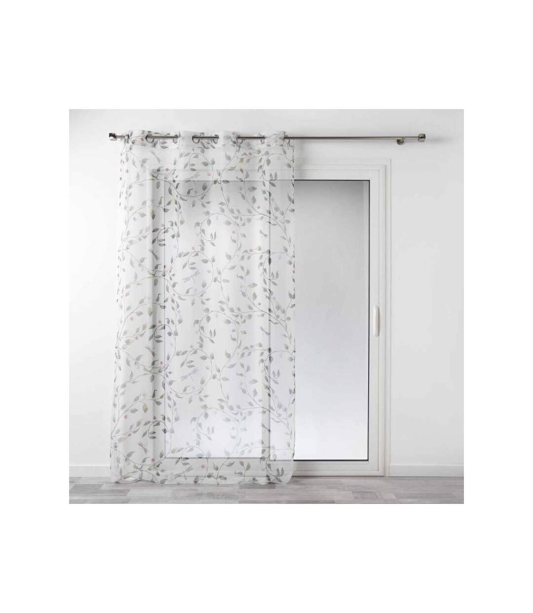 Rideau Voilage à Œillets Ancolie 140x240cm Blanc