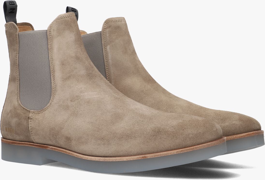 NUBIKK beige nubikk chelsea boots logan chelsea