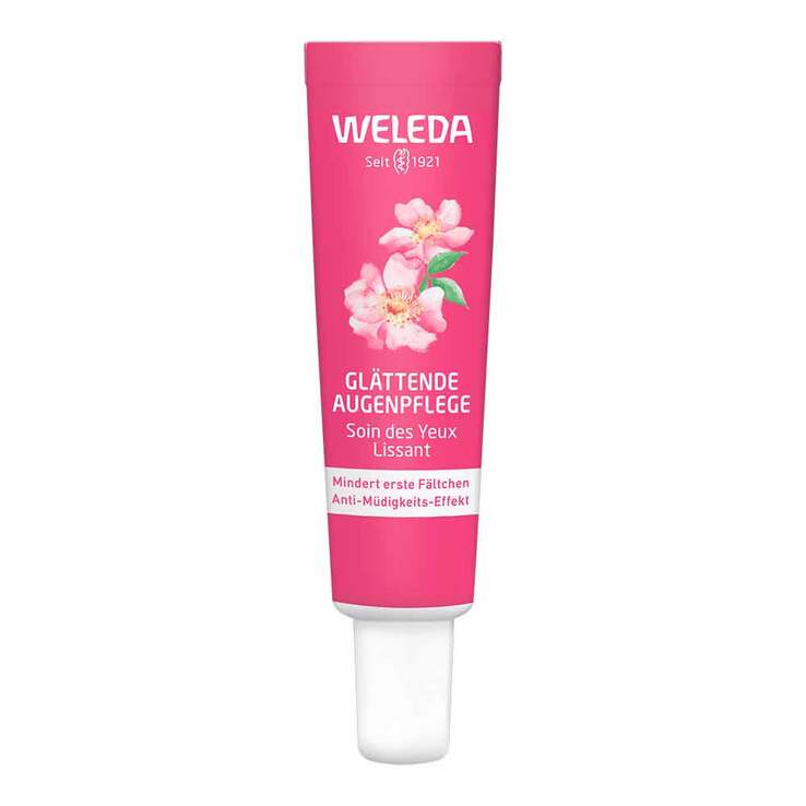 Weleda glättende Augenpflege Wildrose & weißer Tee, 12 ml