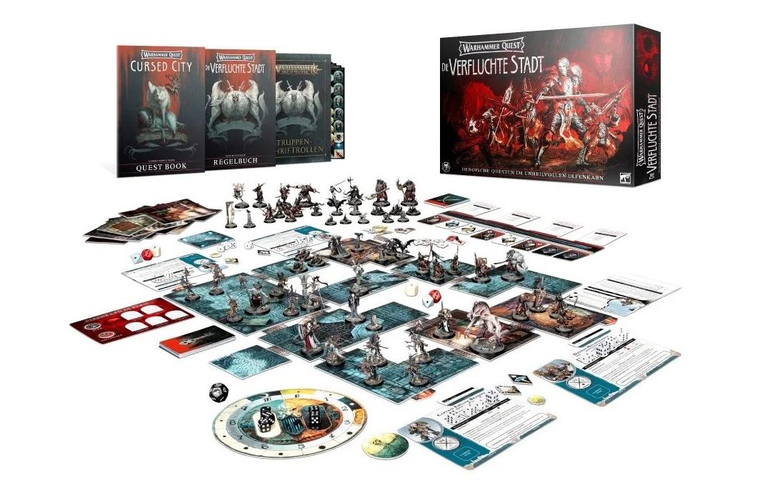 Spielset Warhammer Quest Verfluchte Stadt, Deutsch<br>Warhammer Quest: Cursed City – Deutsch