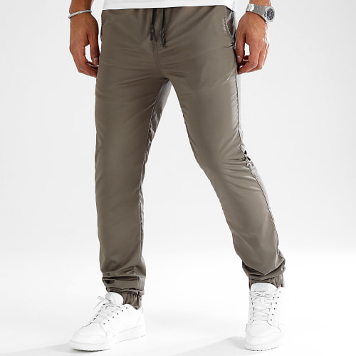 Lot De 2 Jogger Pants Regular Fit 3019 3020 Kaki Beige