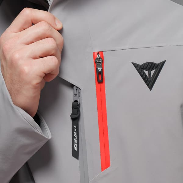 Veste de ski DAINESE S002 DERMIZAX EV CORE READY SILVER-FILIGREE