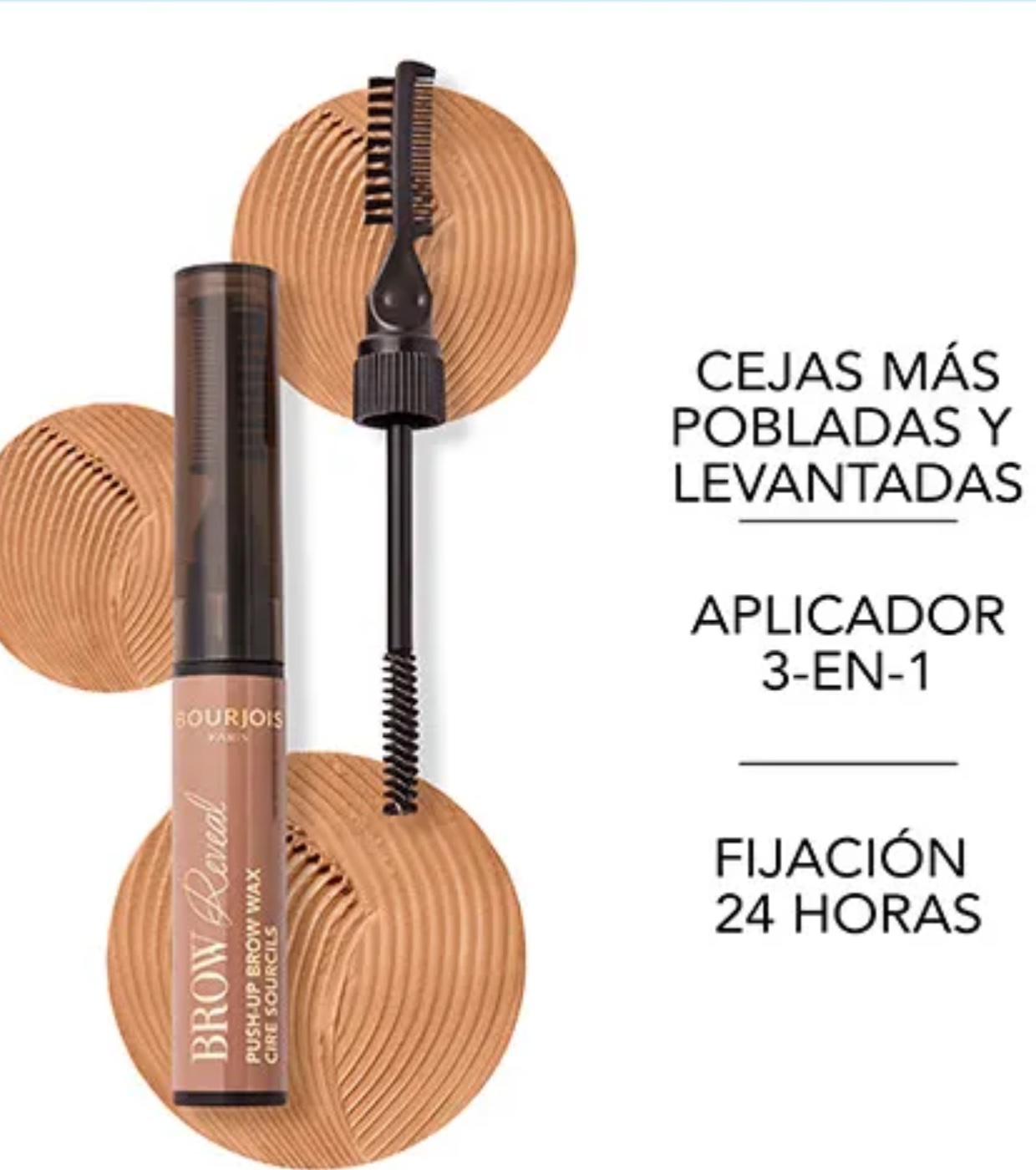 Bourjois - Gel para sobrancelhas Brow Max Reveal - 2: Blonde