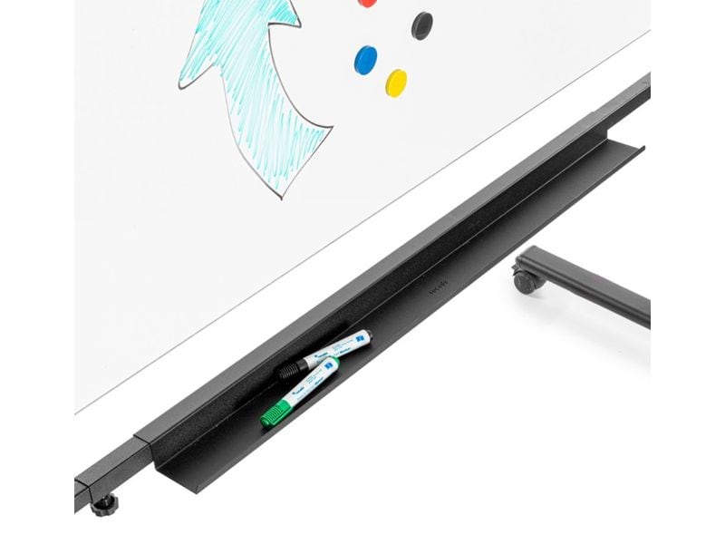 Rocada Whiteboard NATURAL 100 x 150 cm 100 cm x 150 cm, Wei Mobiles, drehbares Whiteboard