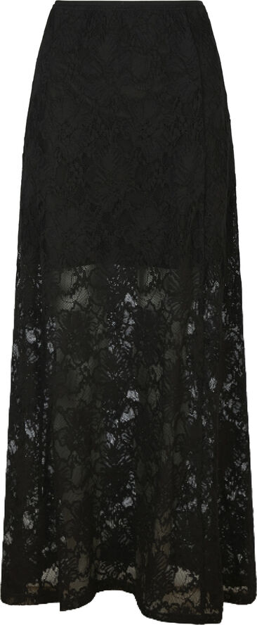 Neo Noir Emmie Lace Skirt Black