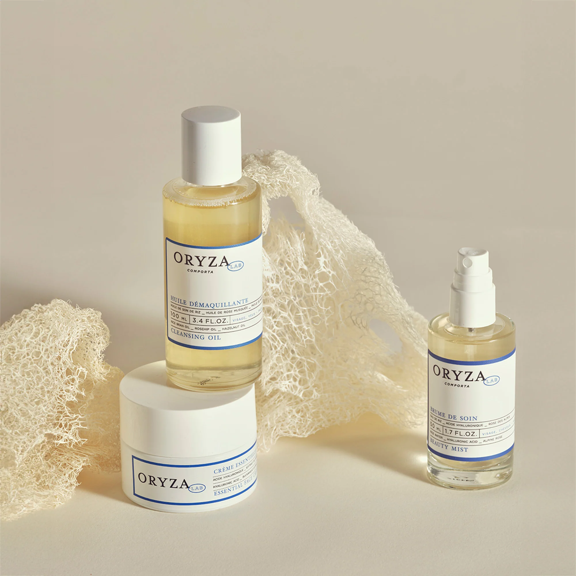 Oryza Lab Huile Démaquillante 2-en-1