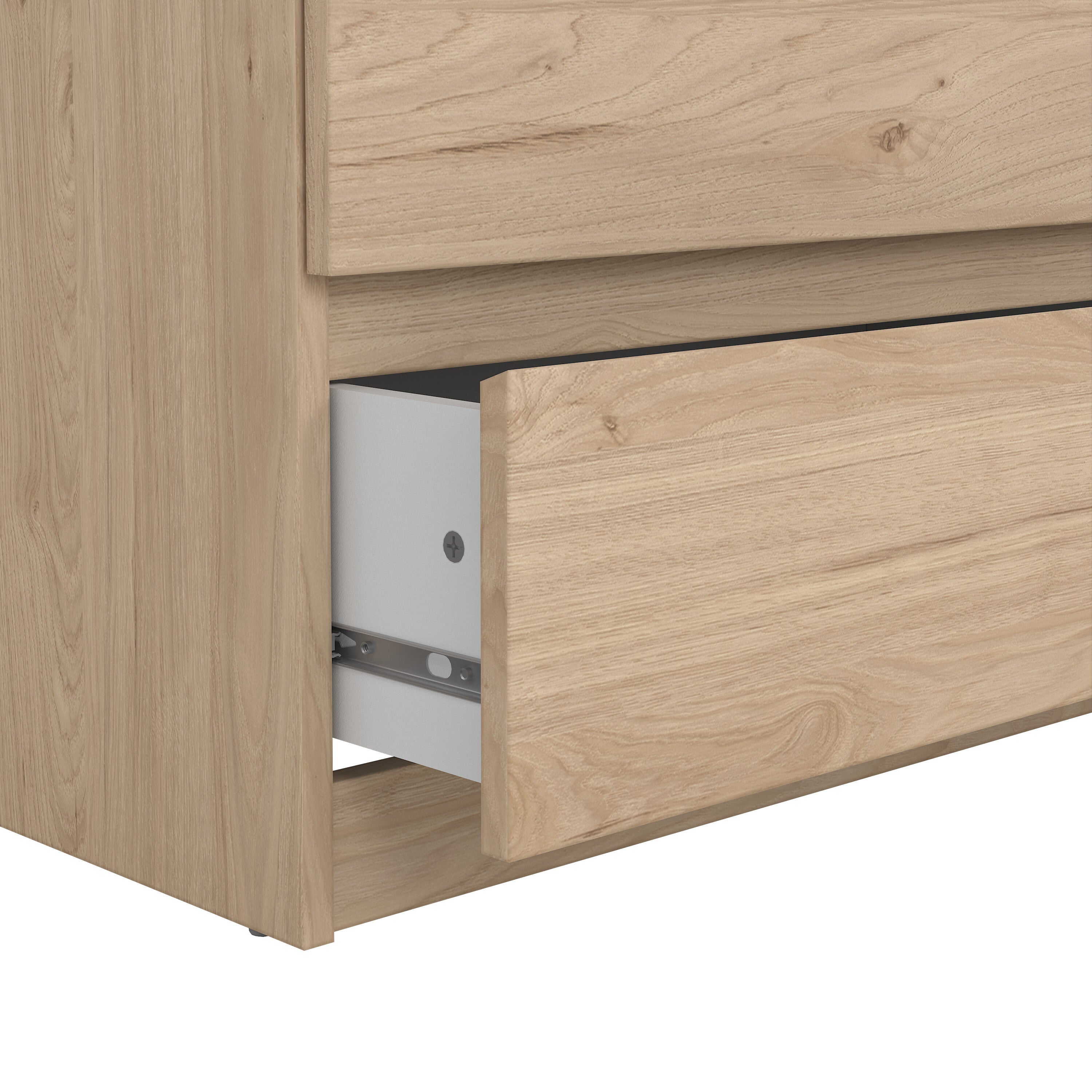 by fonQ basic Slide Ladekast - 6 lades -  Eiken