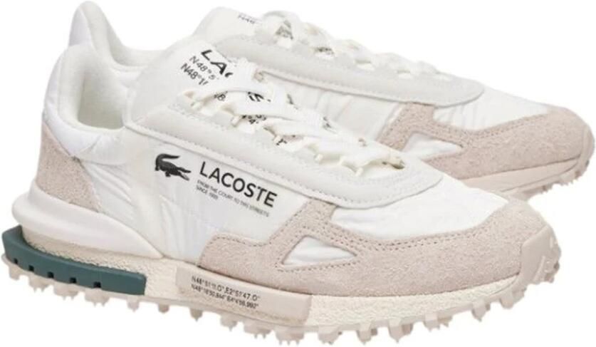 Lacoste Lage Sneakers Elite Active 223 1 SMA White Dark Green