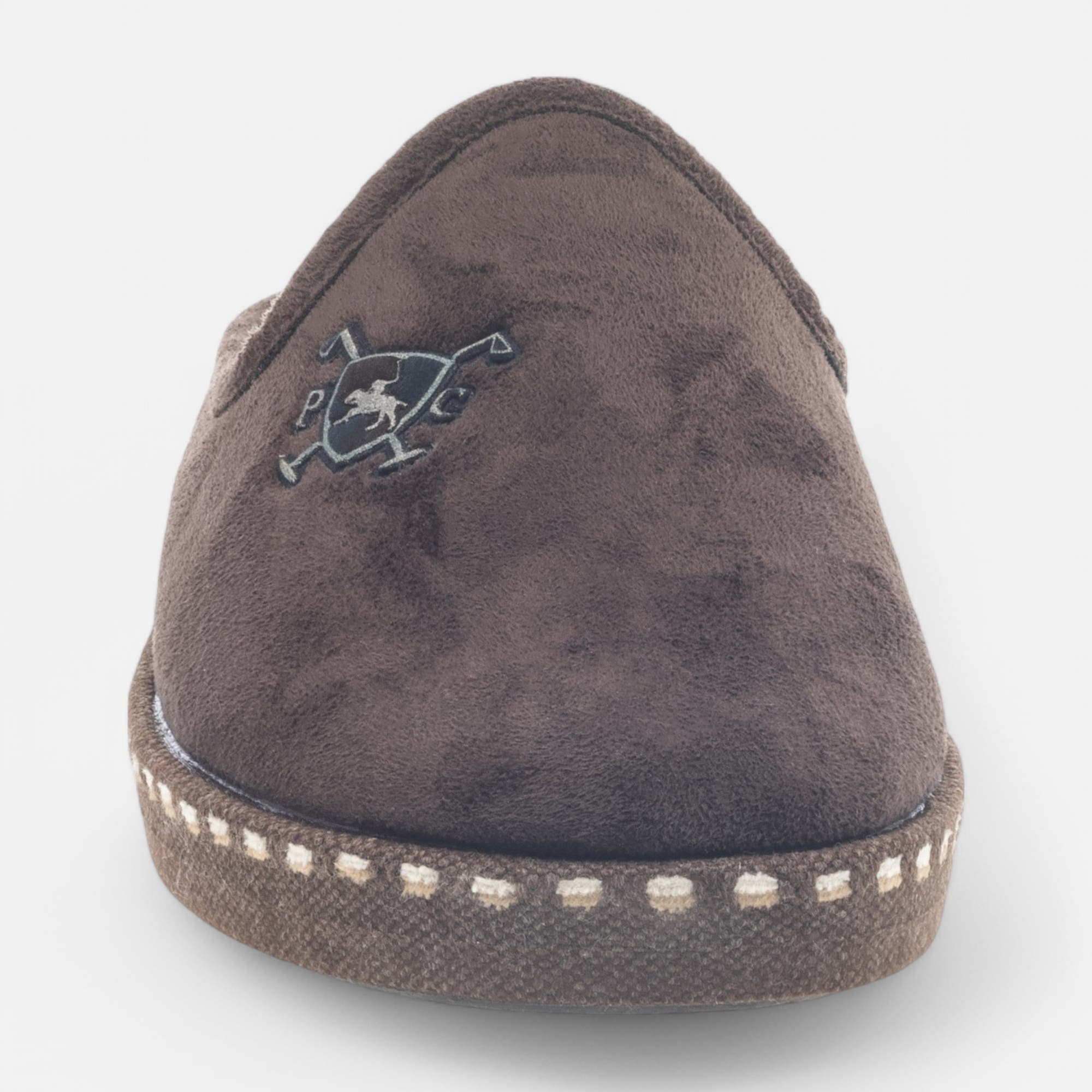 Pantoufles mules Homme marron
