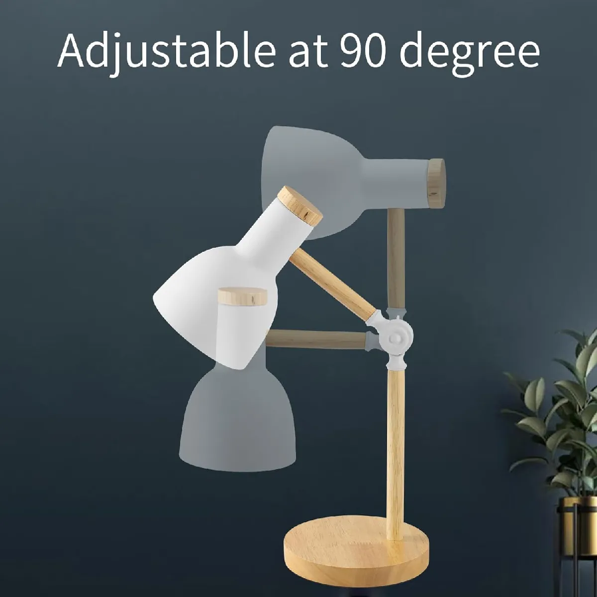 Lampe de bureau nordique - Chevet Blanc