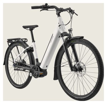 Vélo de Ville Électrique Cannondale Mavaro Neo 4 Shimano Nexus 5V Courroie 500 Wh 29'' Blanc