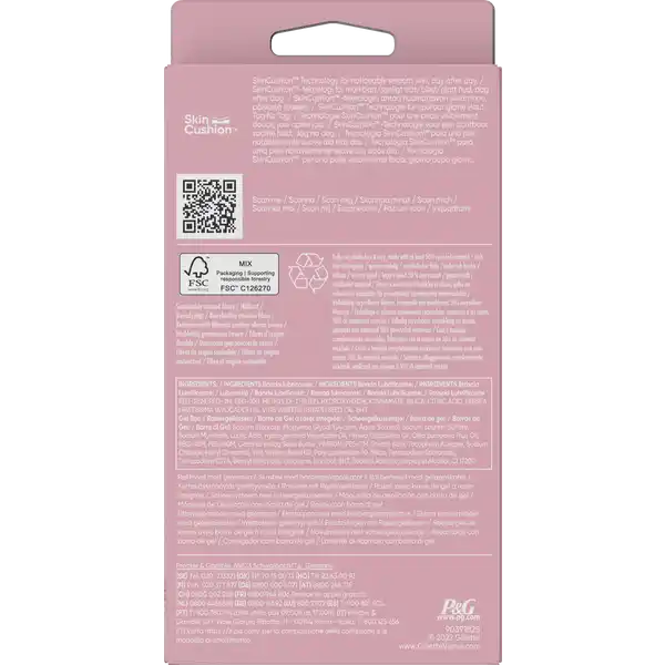 Comfortglide Spa Breeze Rasierer mit 4 Klingen