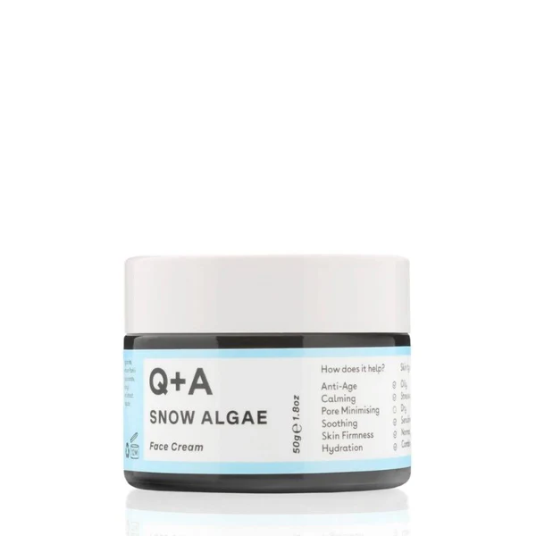 Q+A Crème Visage - Snow Algae 50g