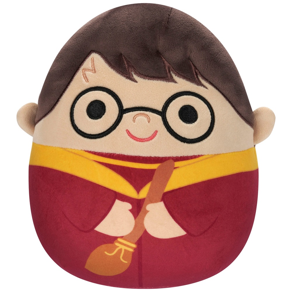 Original Squishmallows 25cm Harry Potter im Quidditch-Umhang Plüschtier